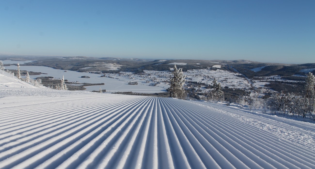 Manchsterskidåkning i fjällen