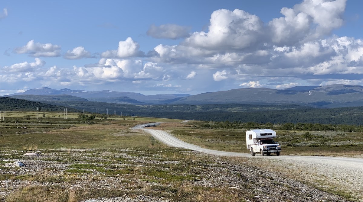 camping i fjällen, Flatruet i Härjedalen