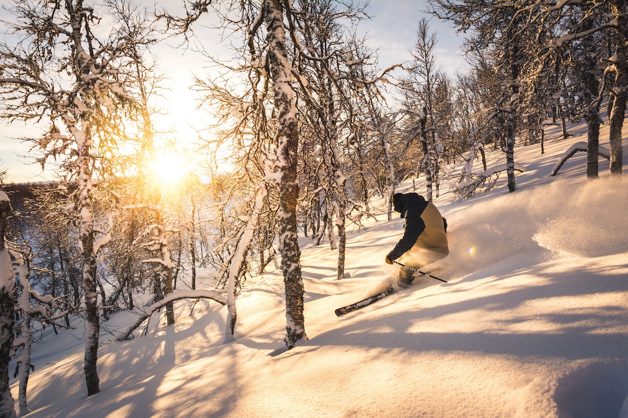 Skogsskidåkning i Ramundberget